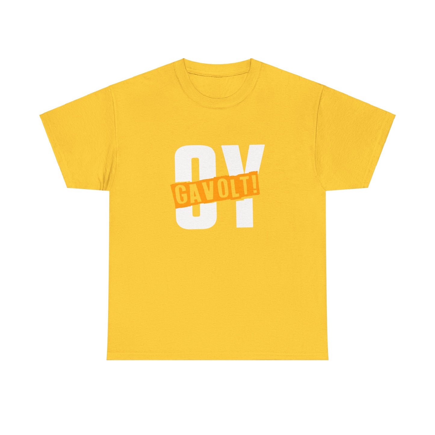 "OY GAVOLT" Unisex Heavy Cotton Tee