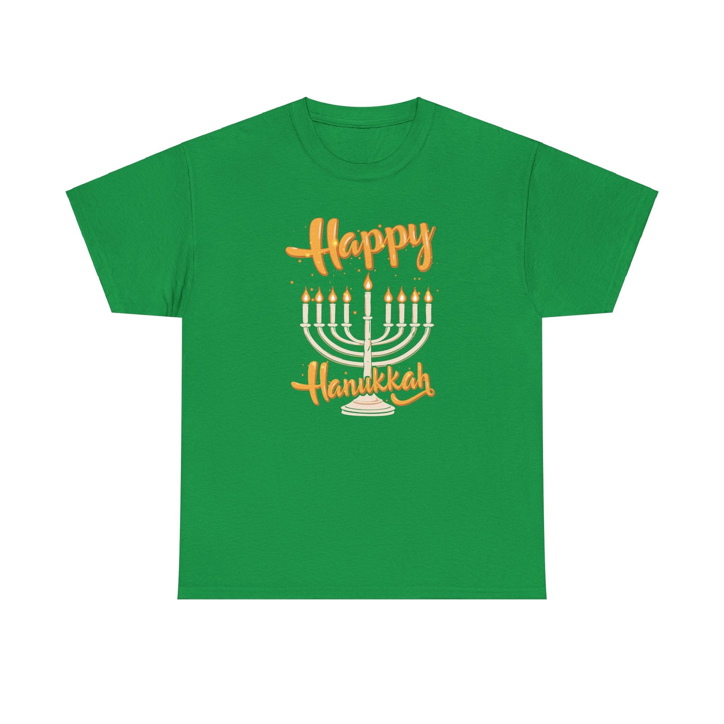 "Happy Hanukkah" Unisex Heavy Cotton Tee