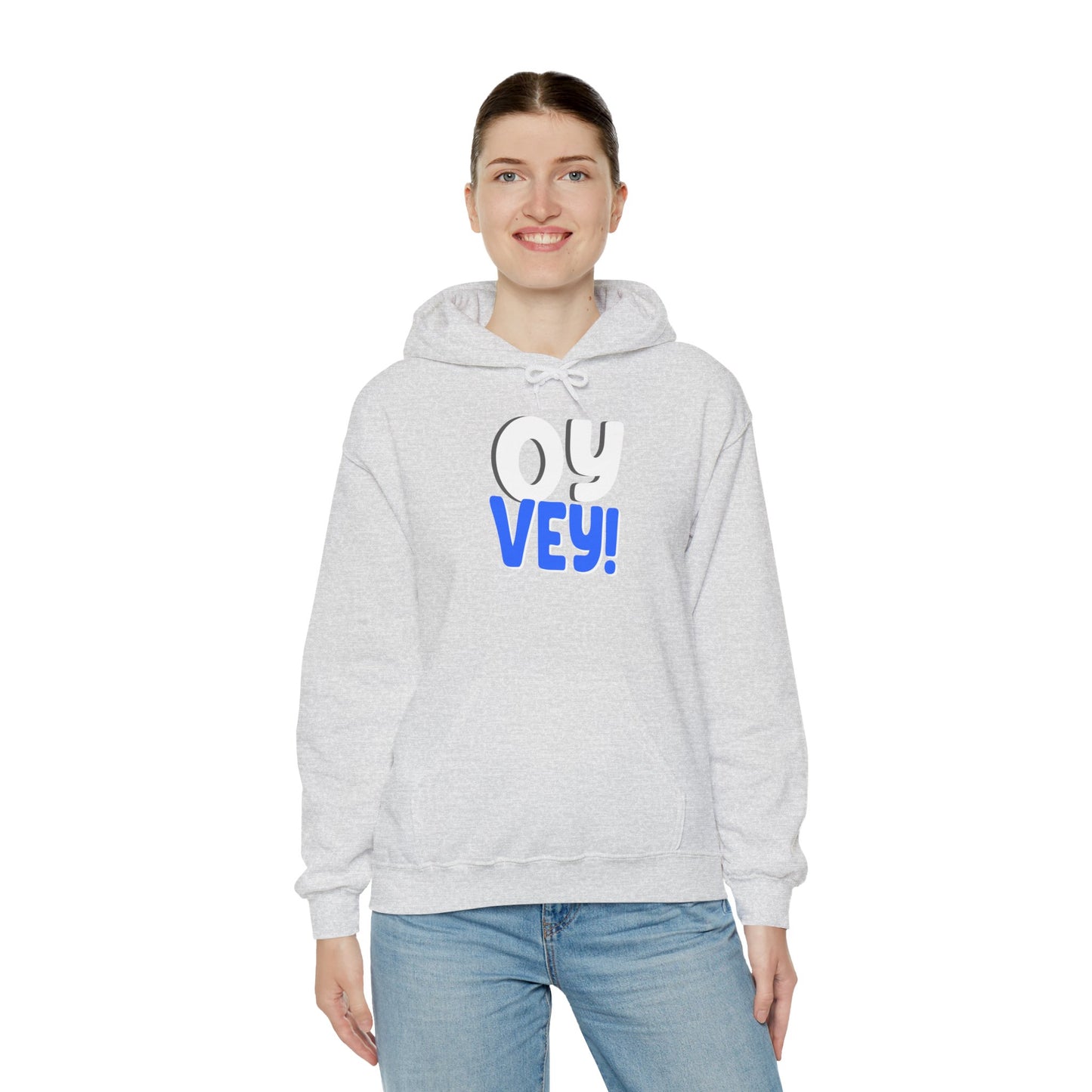 "OY VEY" Unisex Heavy Blend™ Hooded Sweatshirt