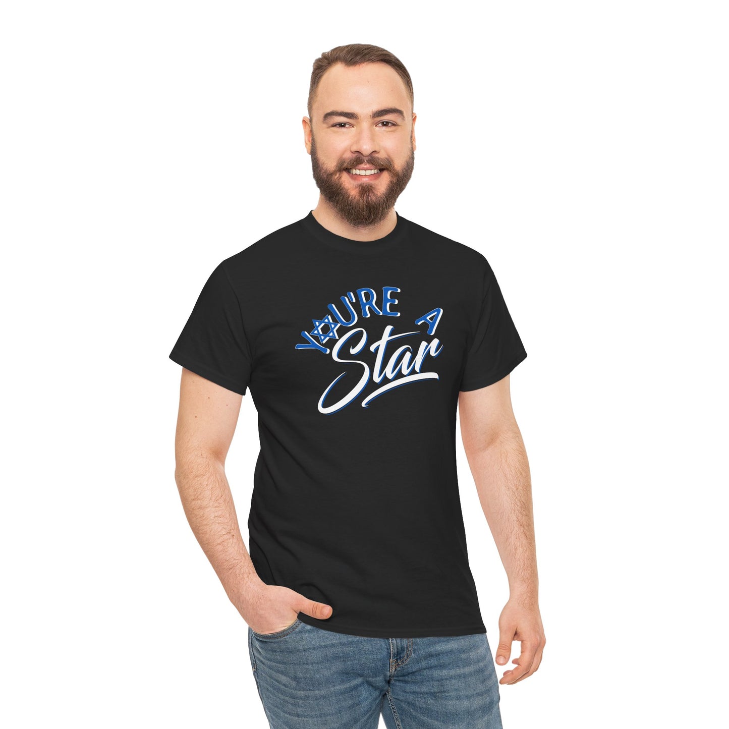 "YOU'RE A STAR" Unisex Heavy Cotton Tee