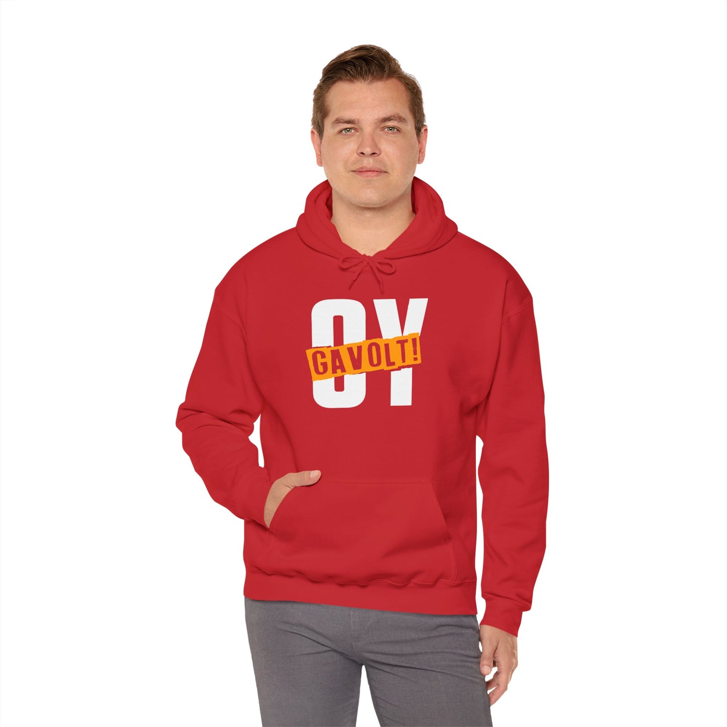 "OY GAVOLT" Unisex Heavy Blend™ Hooded Sweatshirt