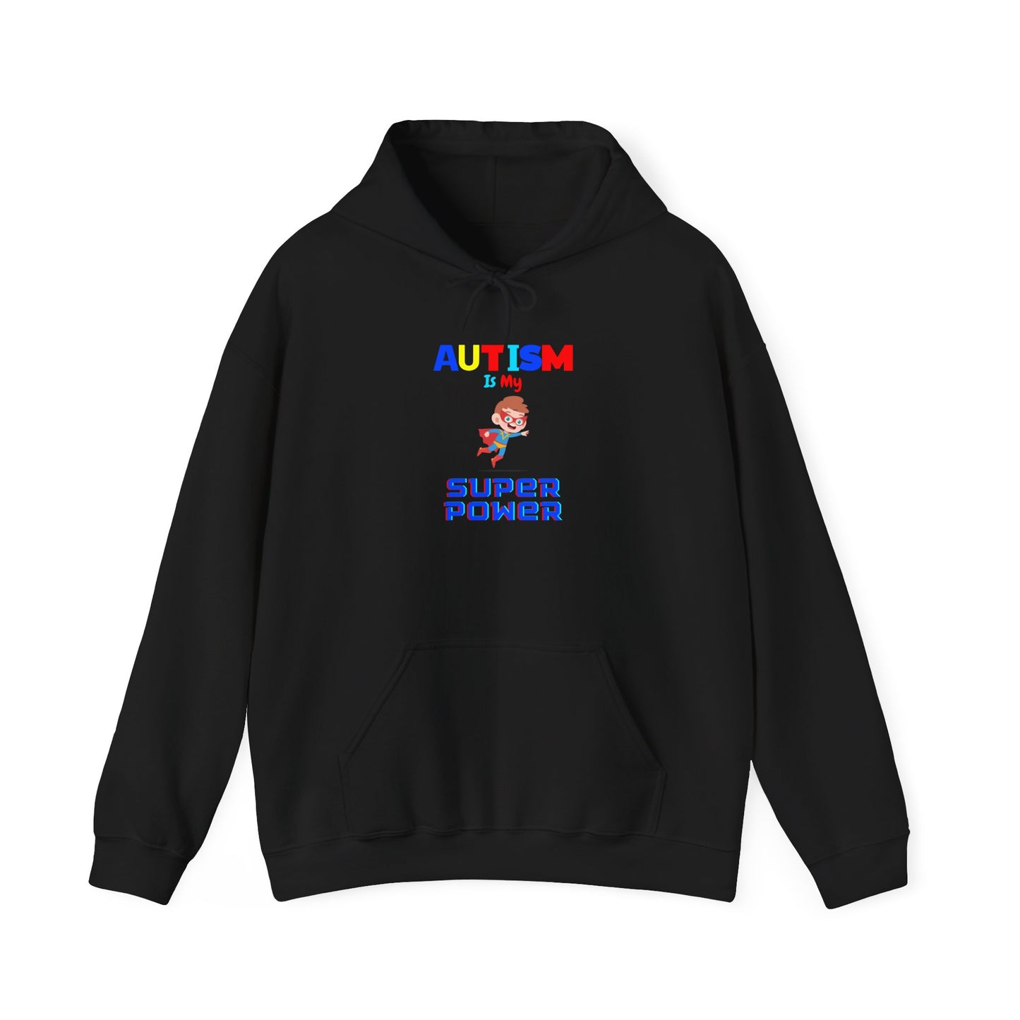 Autism Is My Superpower Hoodie — Colorful Empowerment Pullover for Autism Awareness