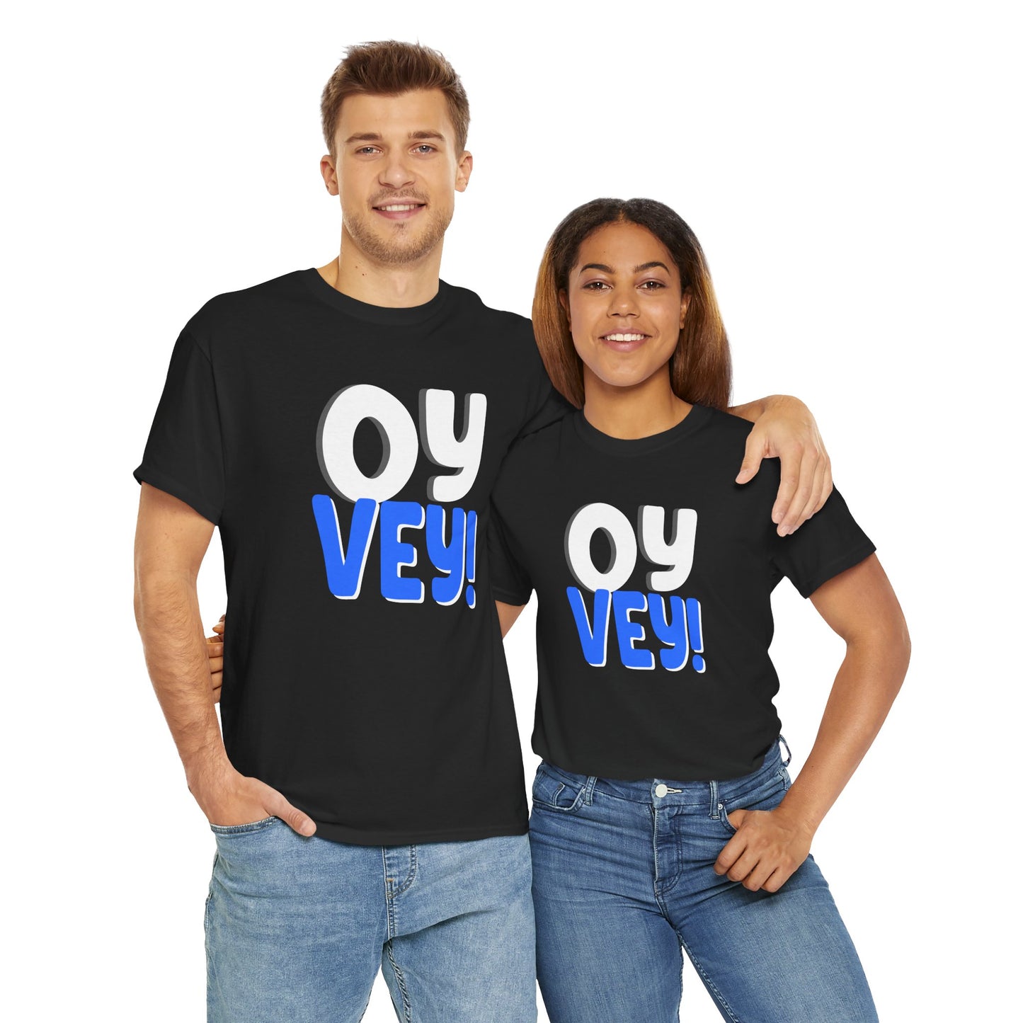 "OY VEY" Unisex Heavy Cotton Tee