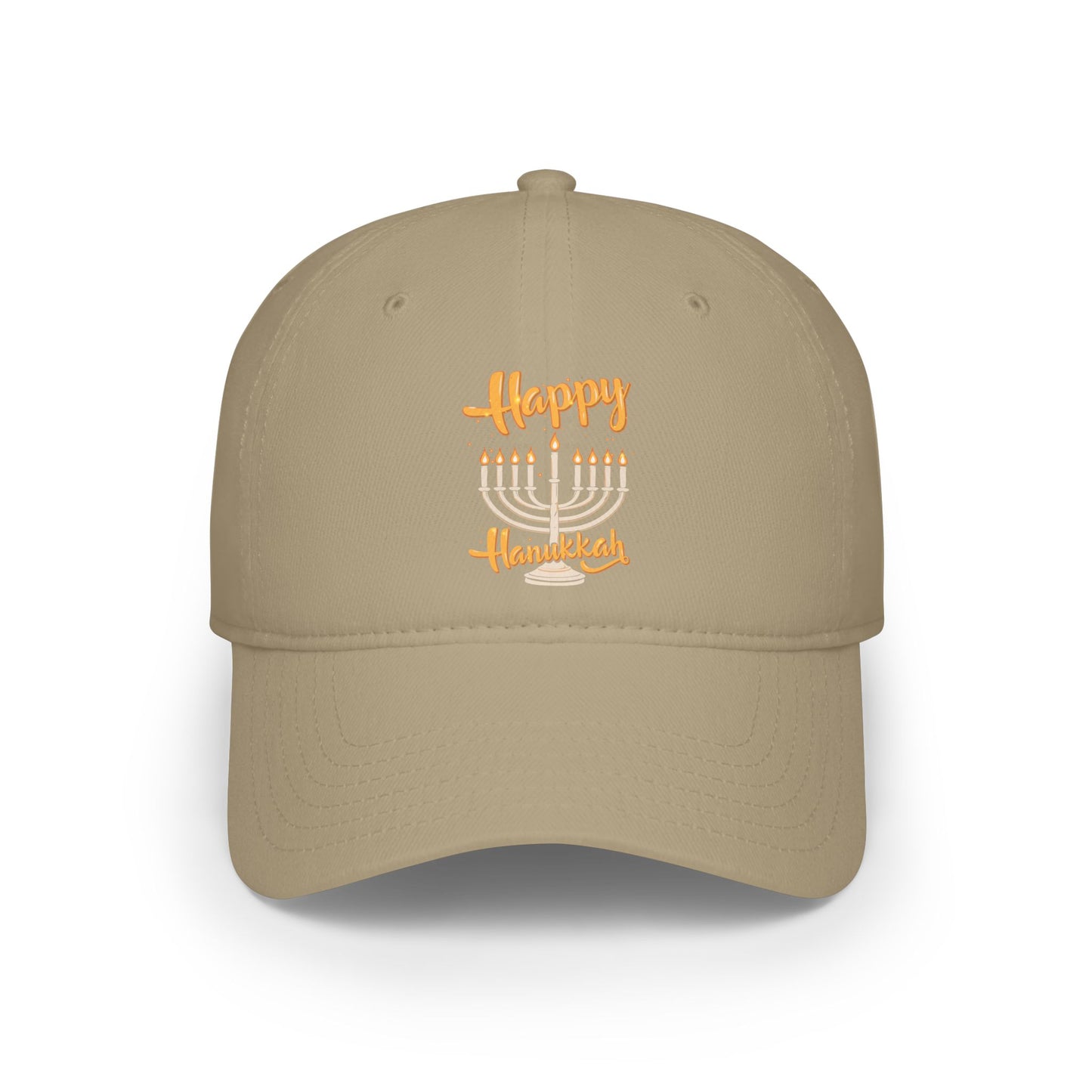 "Happy Hanukkah" Low Profile Baseball Cap