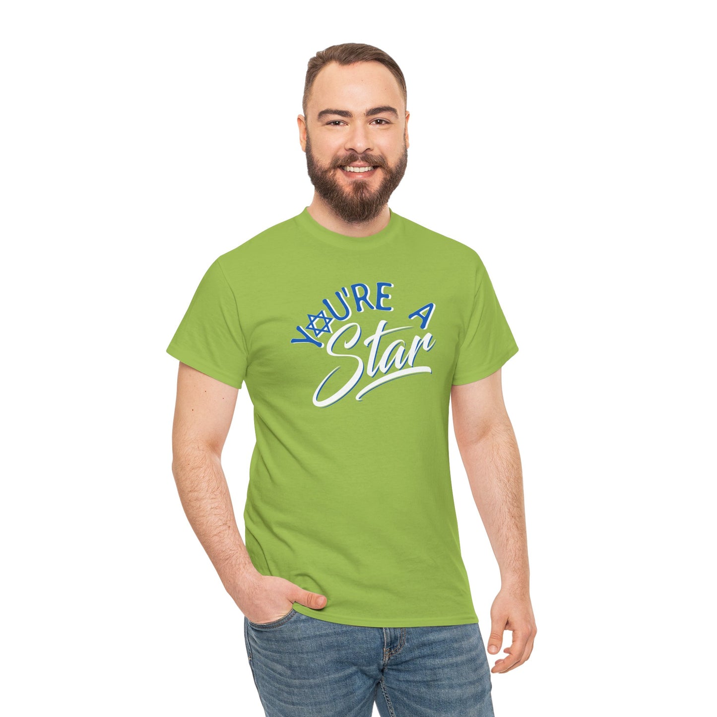 "YOU'RE A STAR" Unisex Heavy Cotton Tee