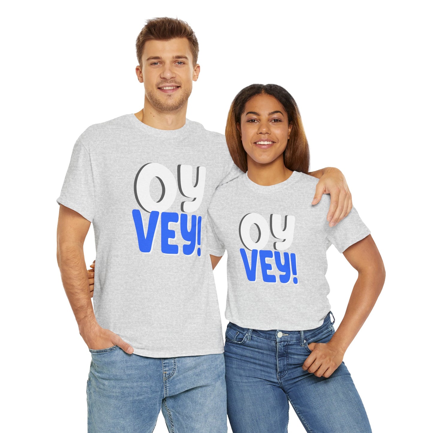 "OY VEY" Unisex Heavy Cotton Tee