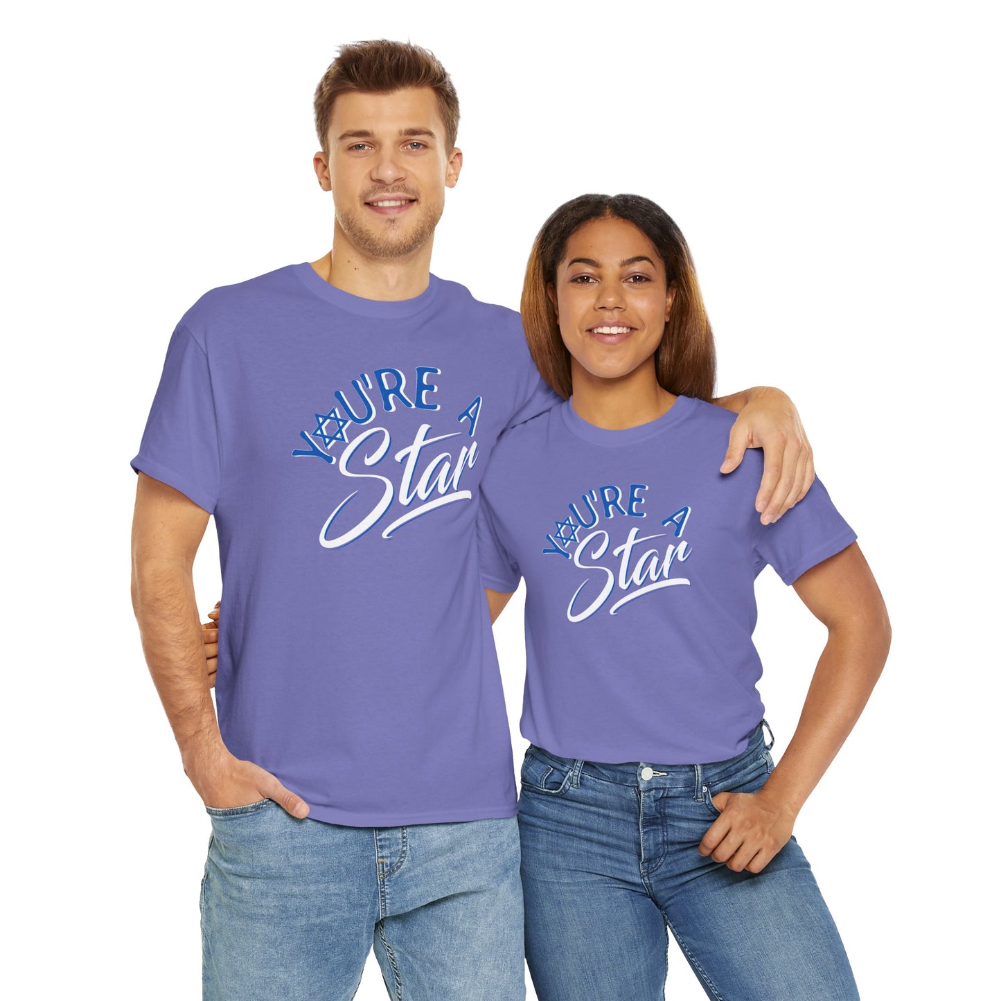 "YOU'RE A STAR" Unisex Heavy Cotton Tee