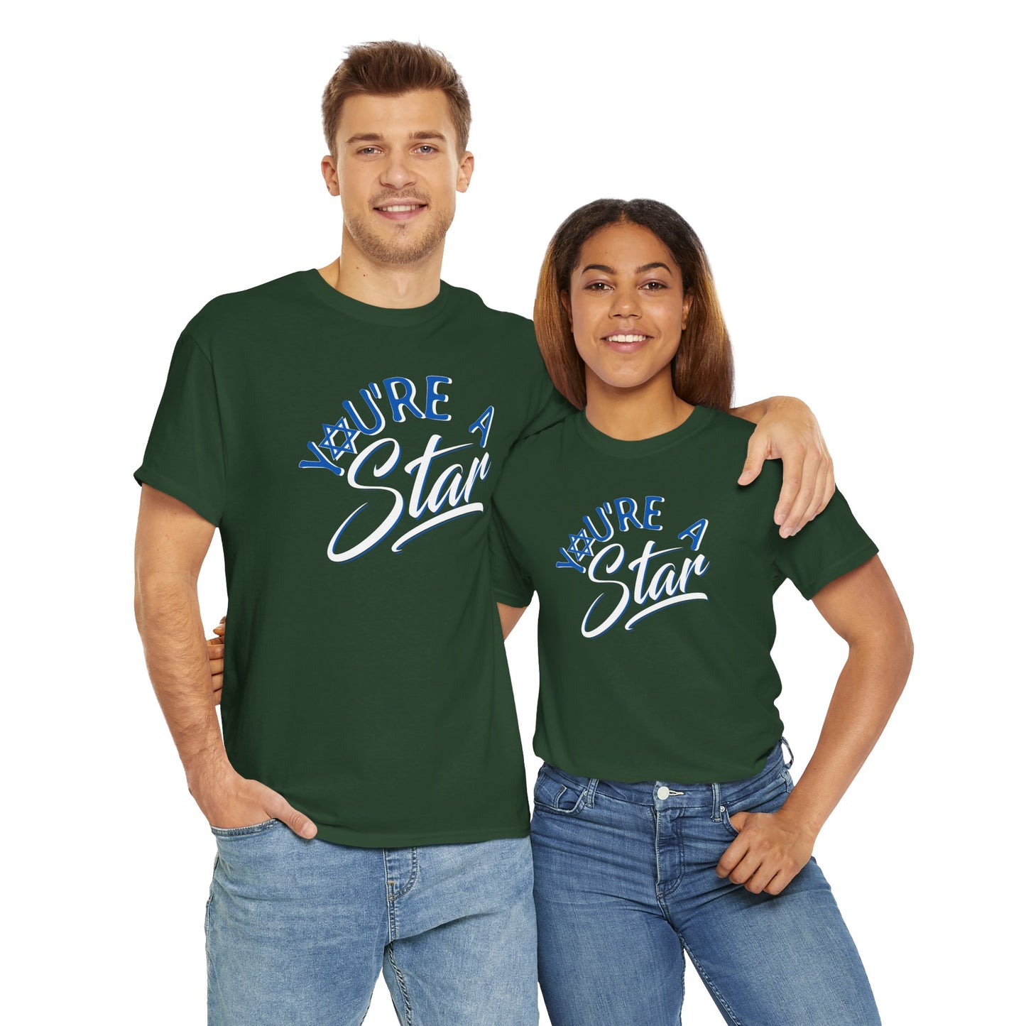 "YOU'RE A STAR" Unisex Heavy Cotton Tee