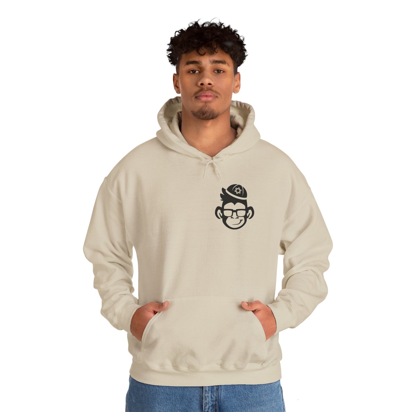 All For Jew Logo Unisex Heavy Blend™ Hooded Sweatshirt