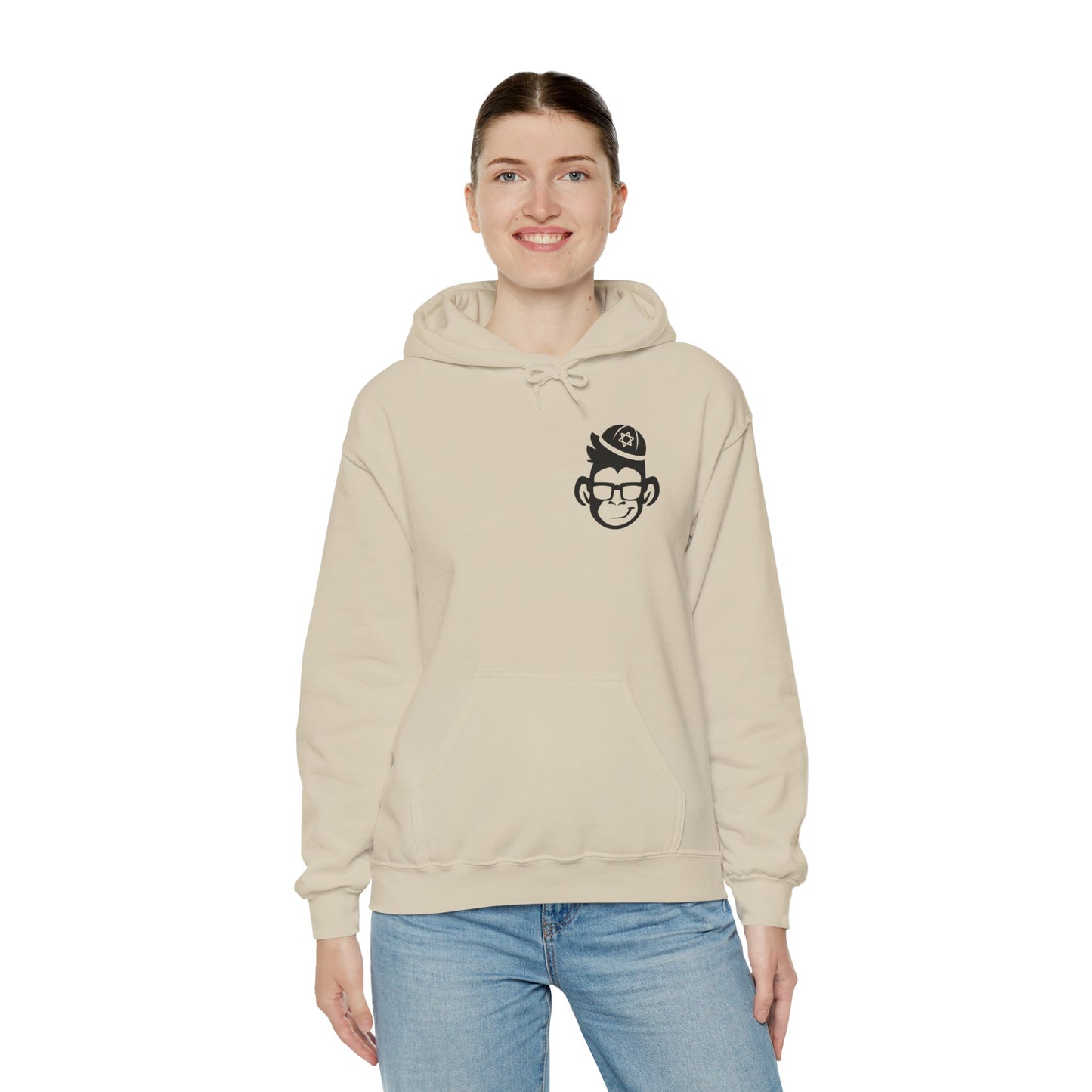 All For Jew Logo Unisex Heavy Blend™ Hooded Sweatshirt