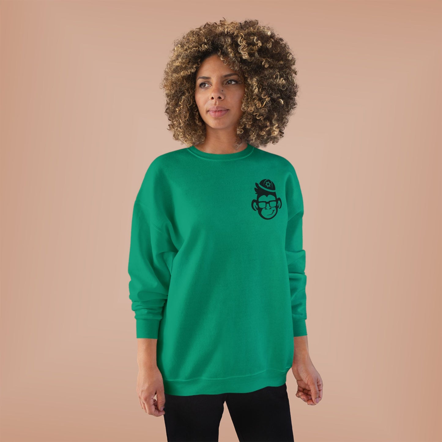 All For Jew Logo Unisex EcoSmart® Crewneck Sweatshirt