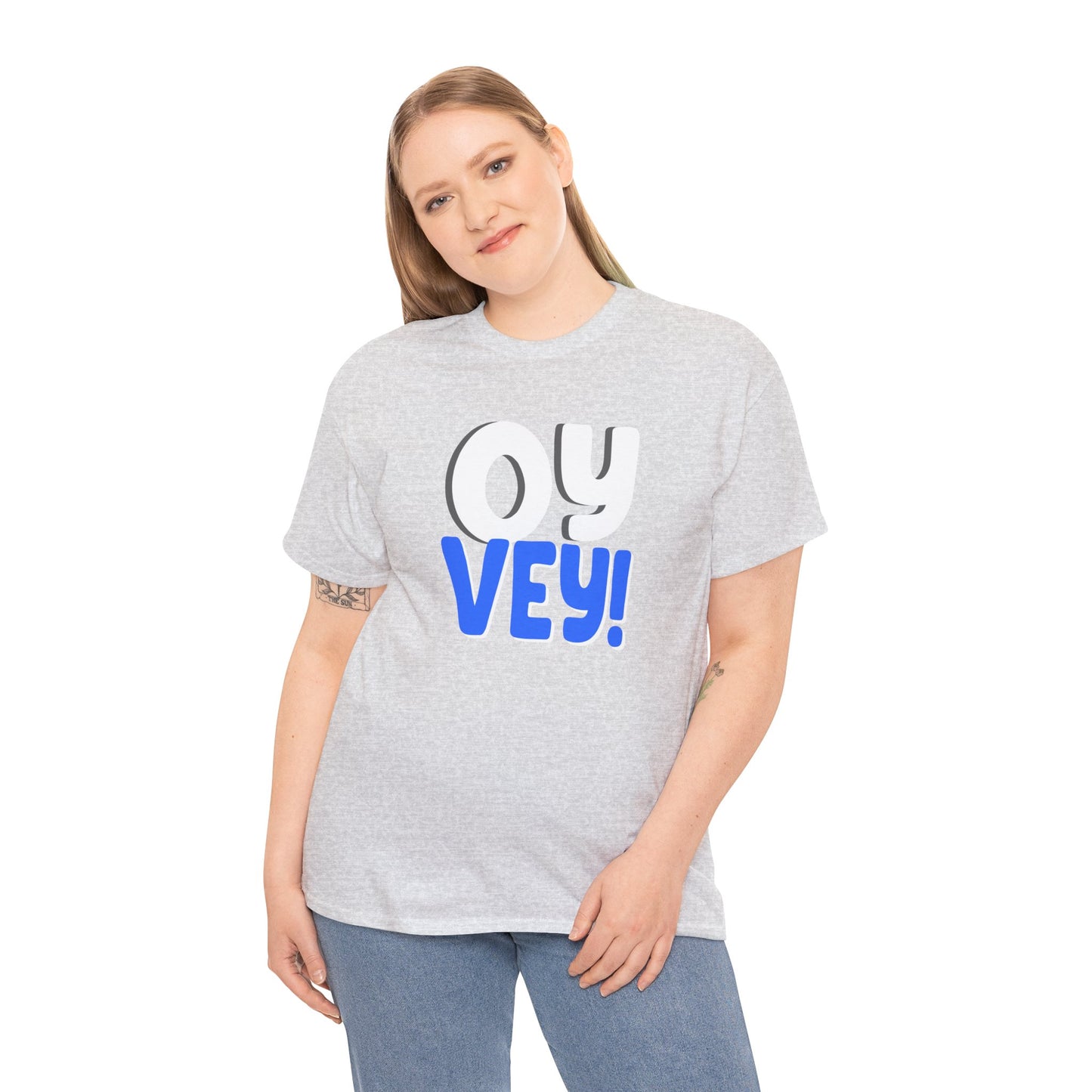 "OY VEY" Unisex Heavy Cotton Tee