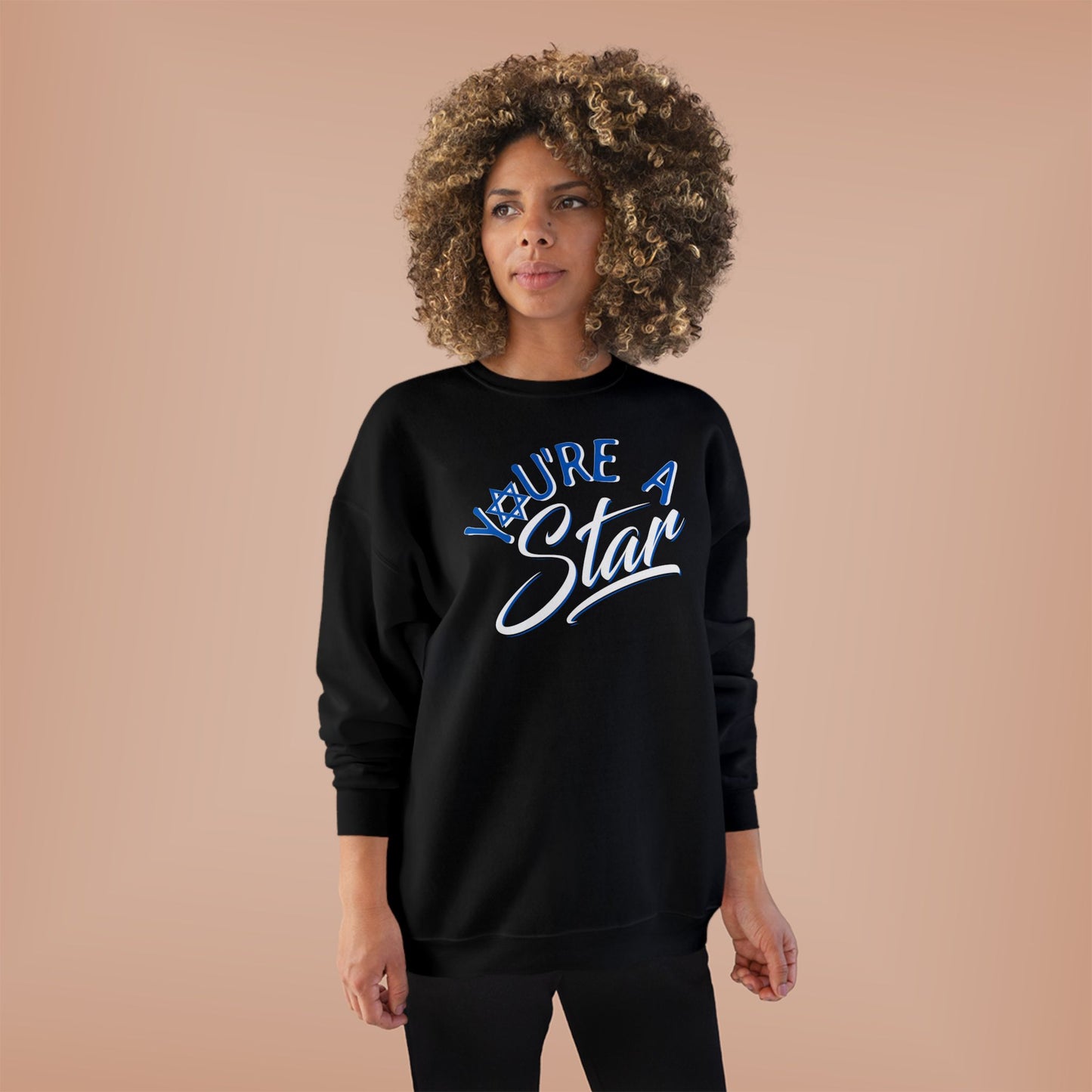 "YOU'RE A STAR" Unisex EcoSmart® Crewneck Sweatshirt