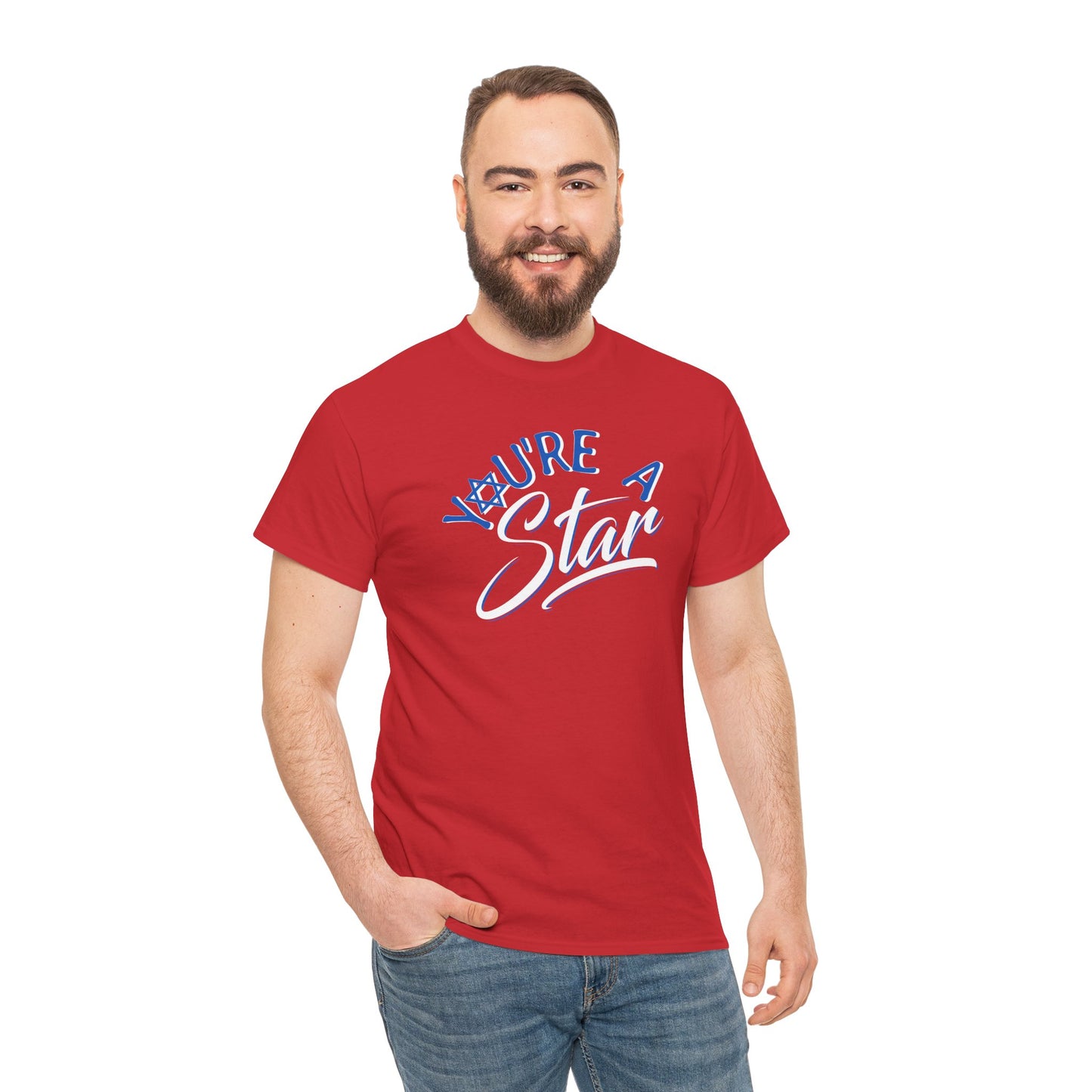 "YOU'RE A STAR" Unisex Heavy Cotton Tee