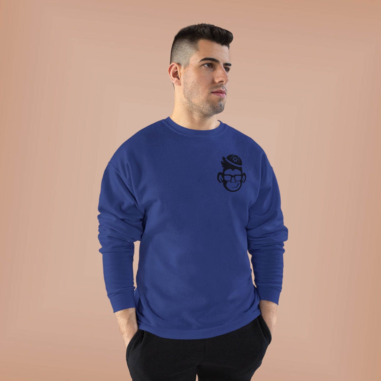 All For Jew Logo Unisex EcoSmart® Crewneck Sweatshirt