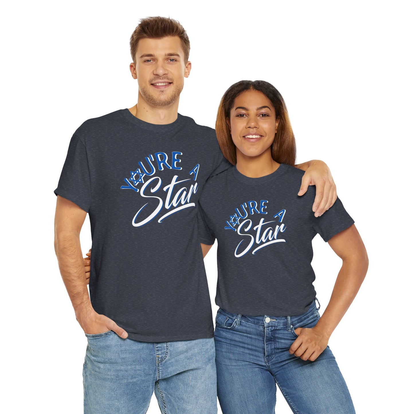 "YOU'RE A STAR" Unisex Heavy Cotton Tee