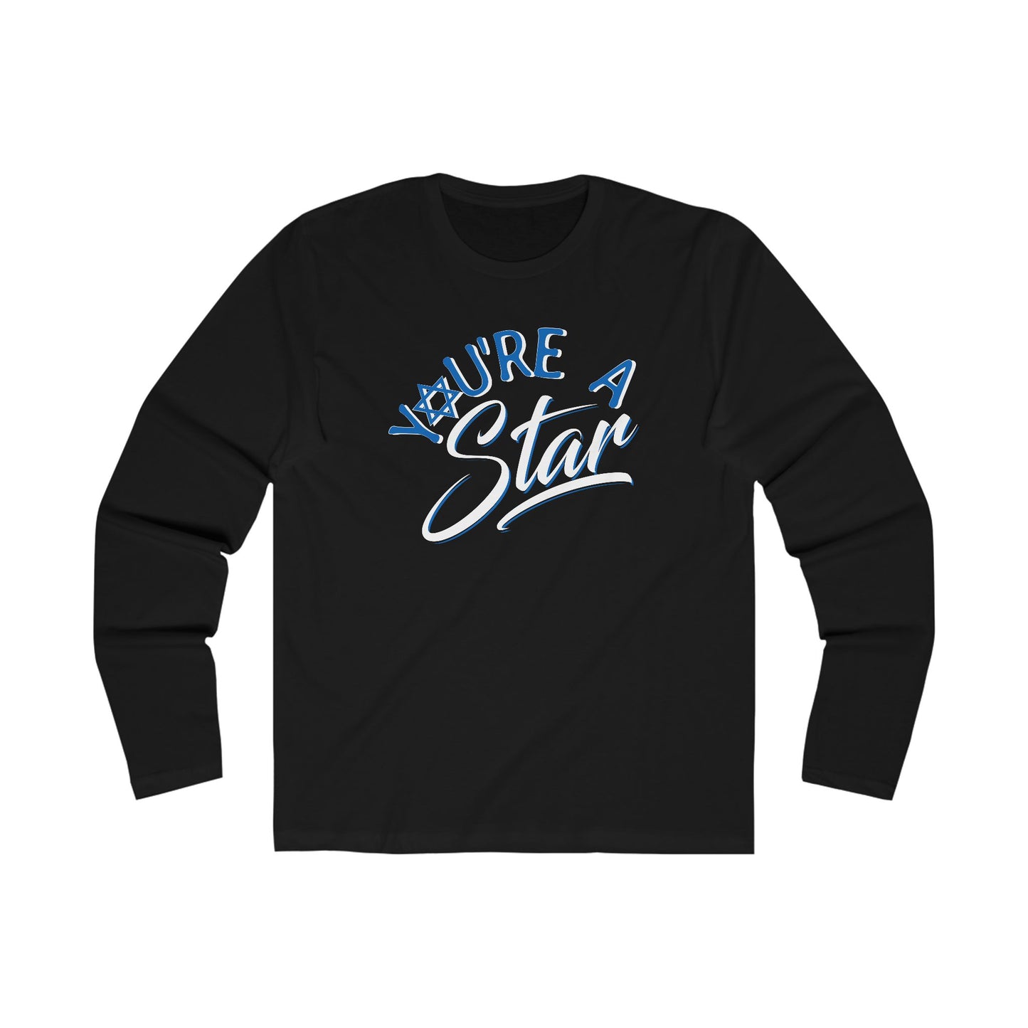 "YOU'RE A STAR" Men's Long Sleeve Crew Tee