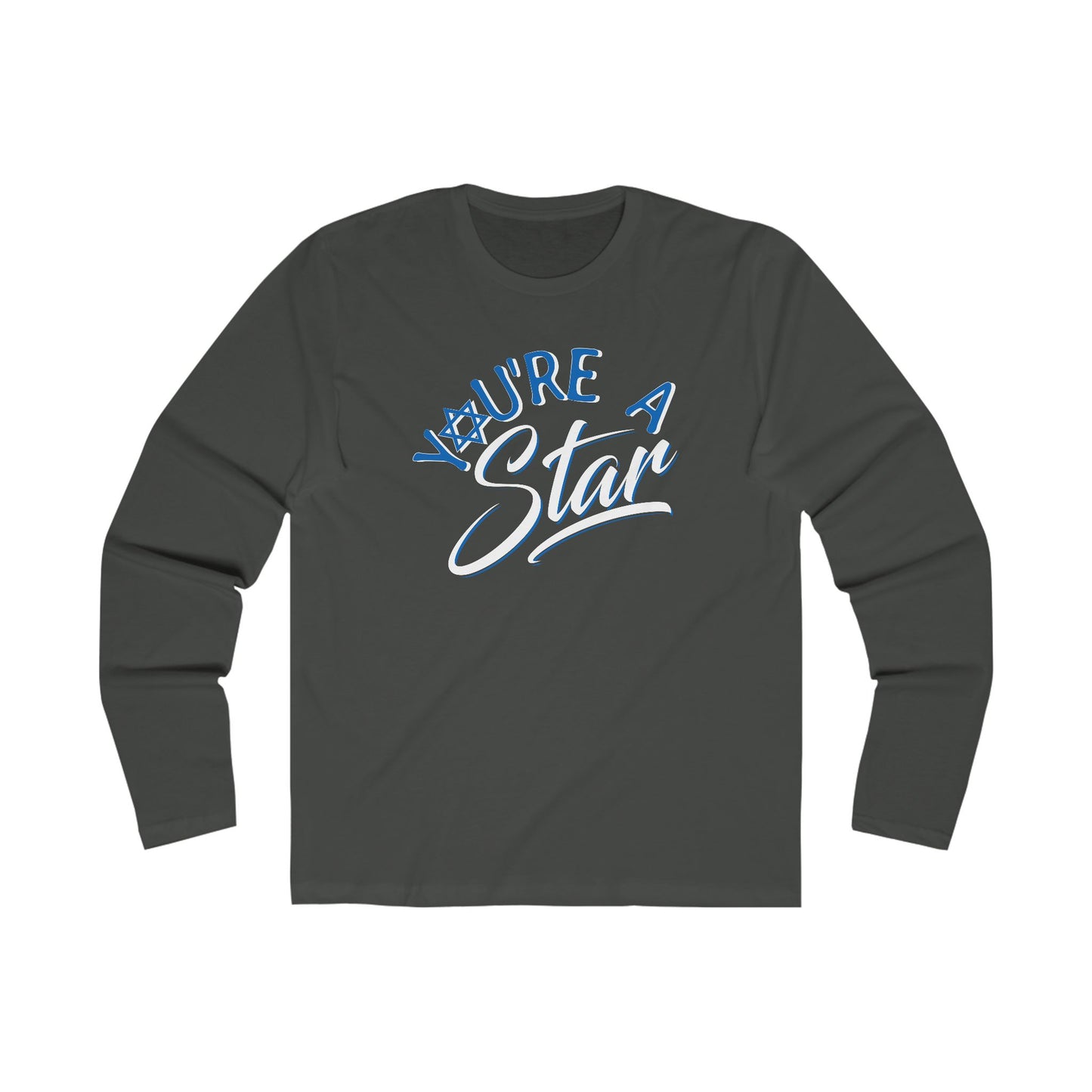 "YOU'RE A STAR" Men's Long Sleeve Crew Tee