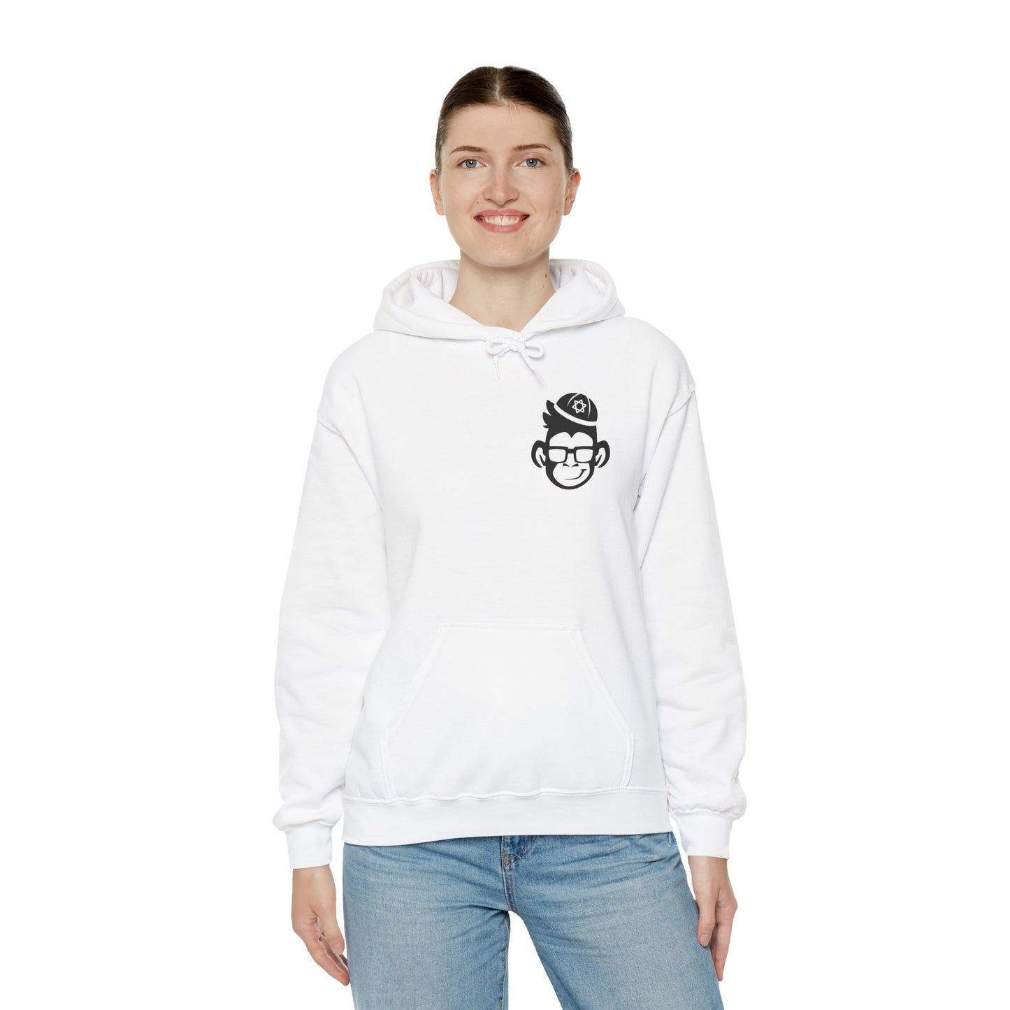 All For Jew Logo Unisex Heavy Blend™ Hooded Sweatshirt