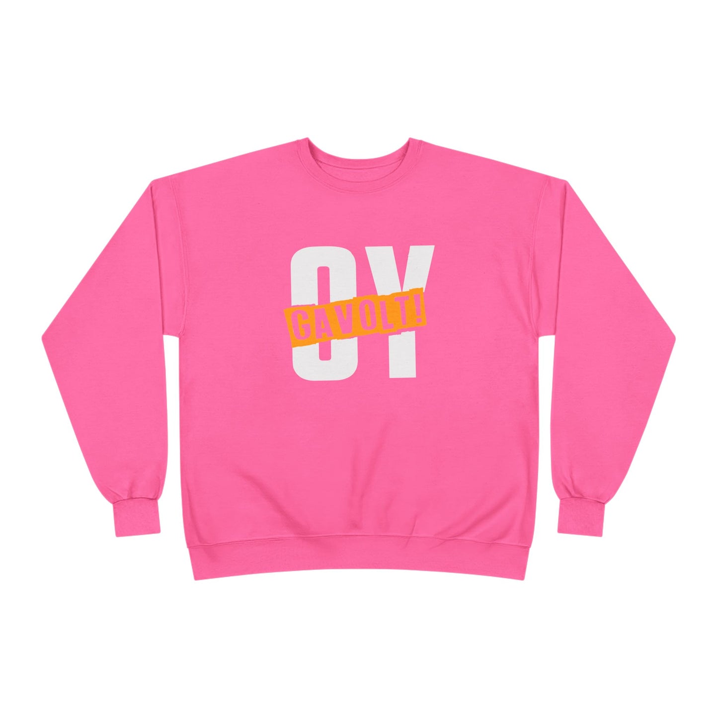 "OY GAVOLT" Unisex EcoSmart® Crewneck Sweatshirt