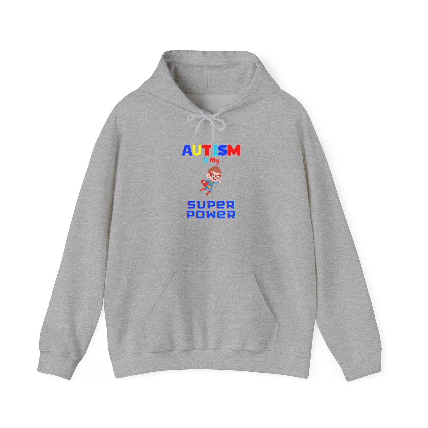 Autism Is My Superpower Hoodie — Colorful Empowerment Pullover for Autism Awareness