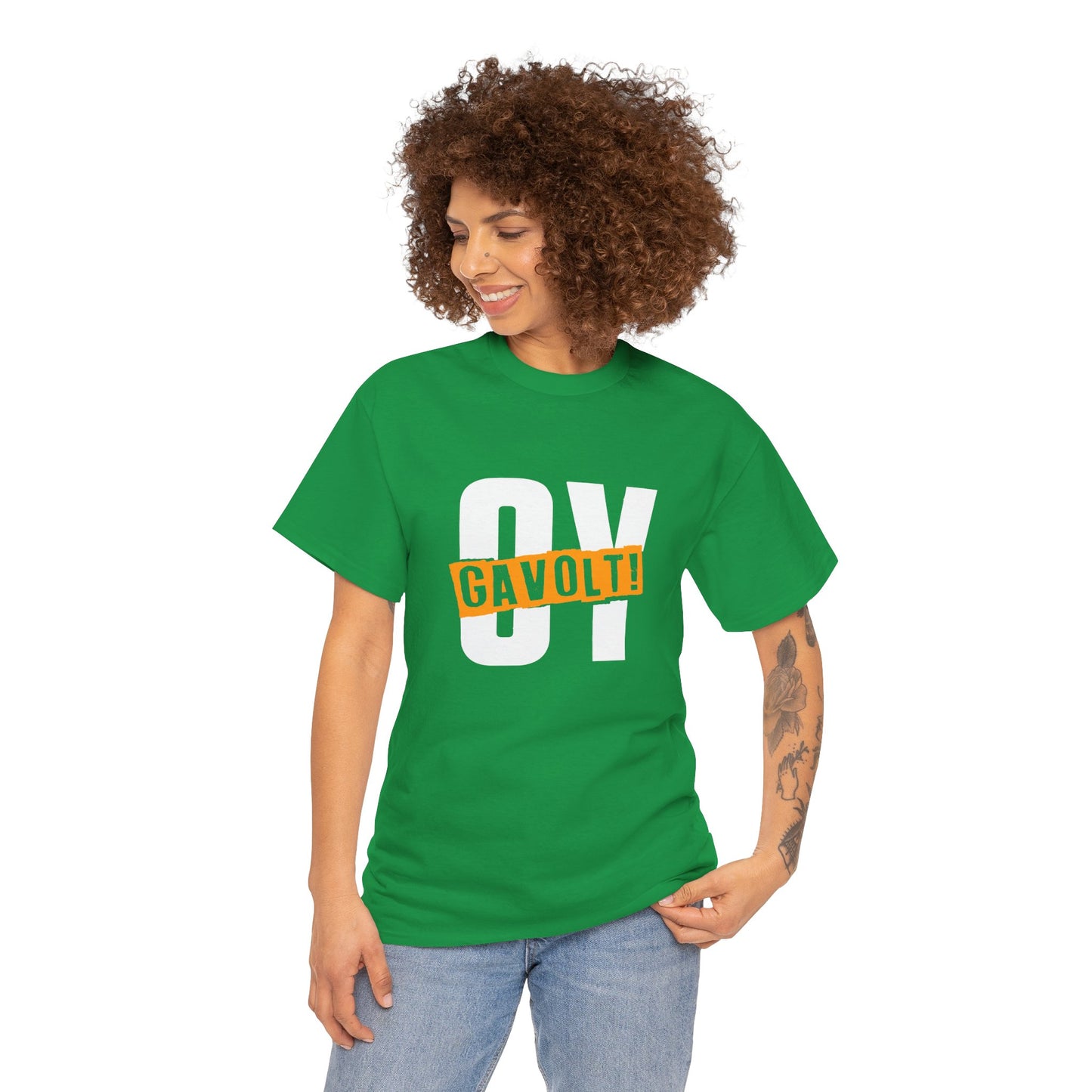 "OY GAVOLT" Unisex Heavy Cotton Tee