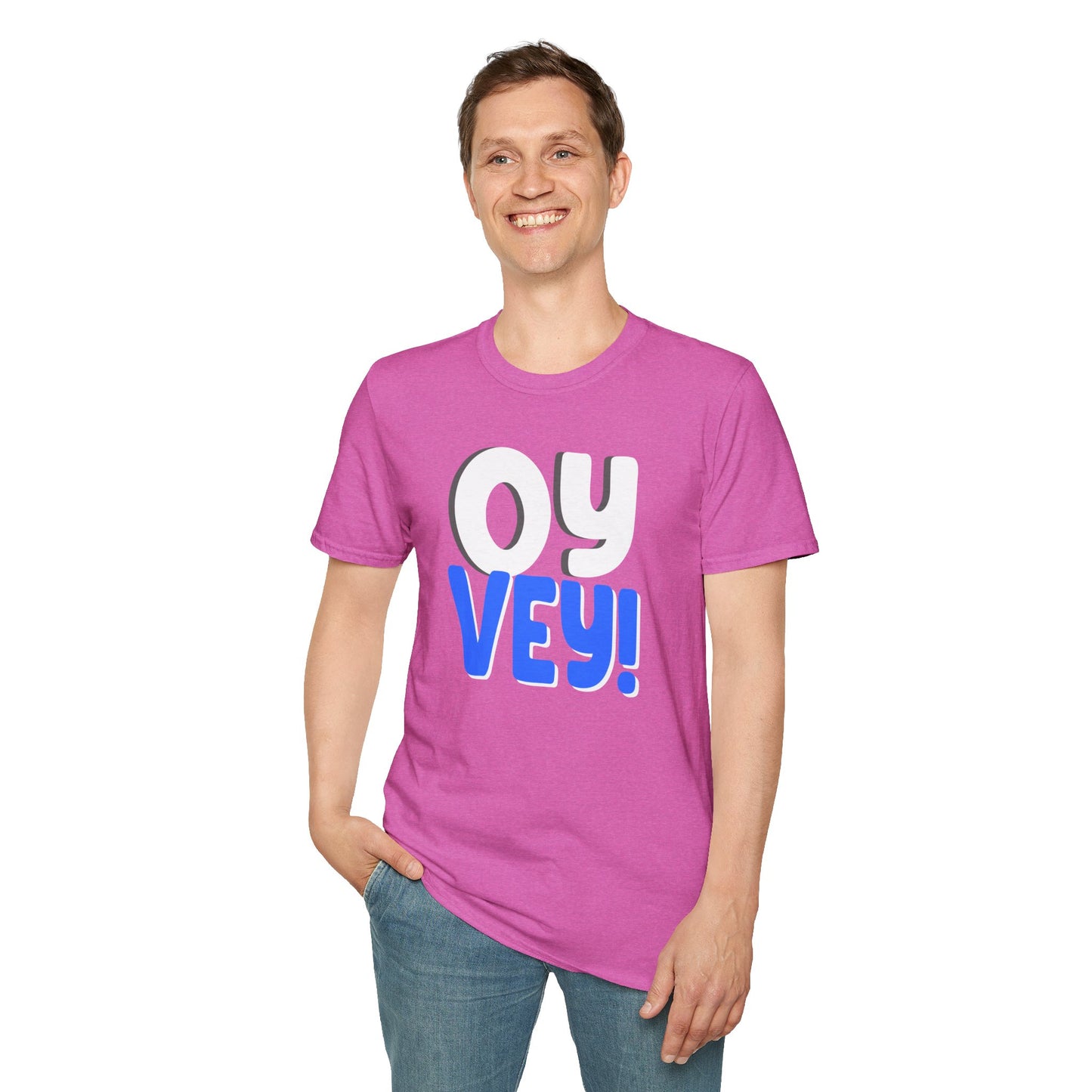 "OY VEY" Unisex Softstyle T-Shirt