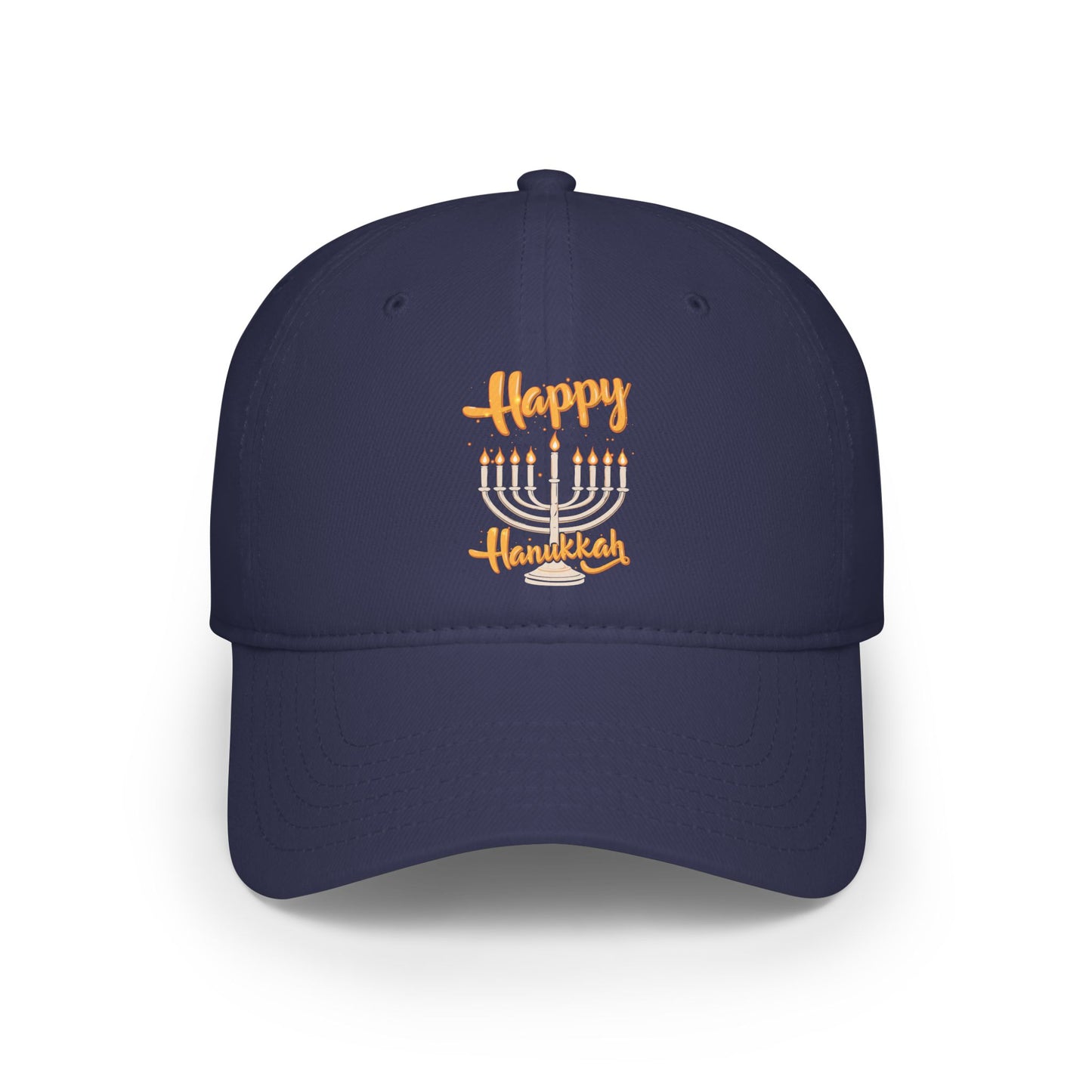 "Happy Hanukkah" Low Profile Baseball Cap