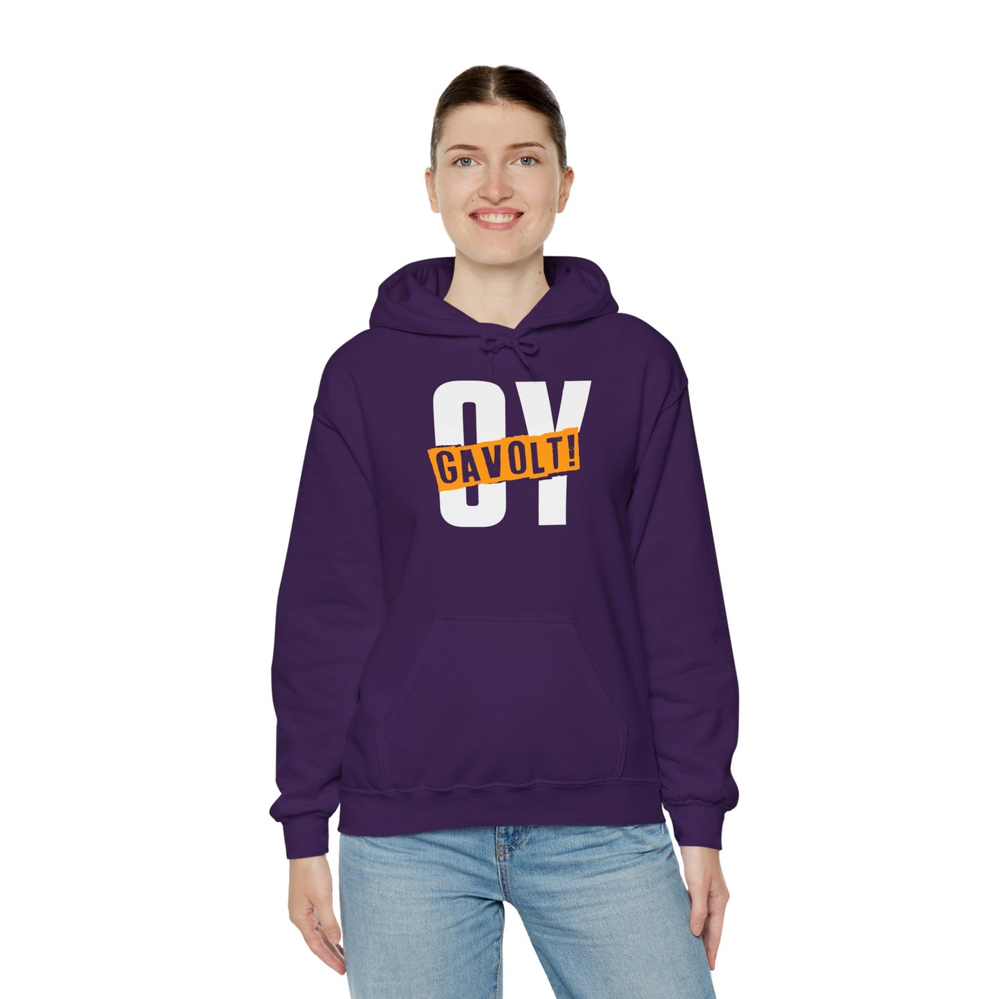 "OY GAVOLT" Unisex Heavy Blend™ Hooded Sweatshirt