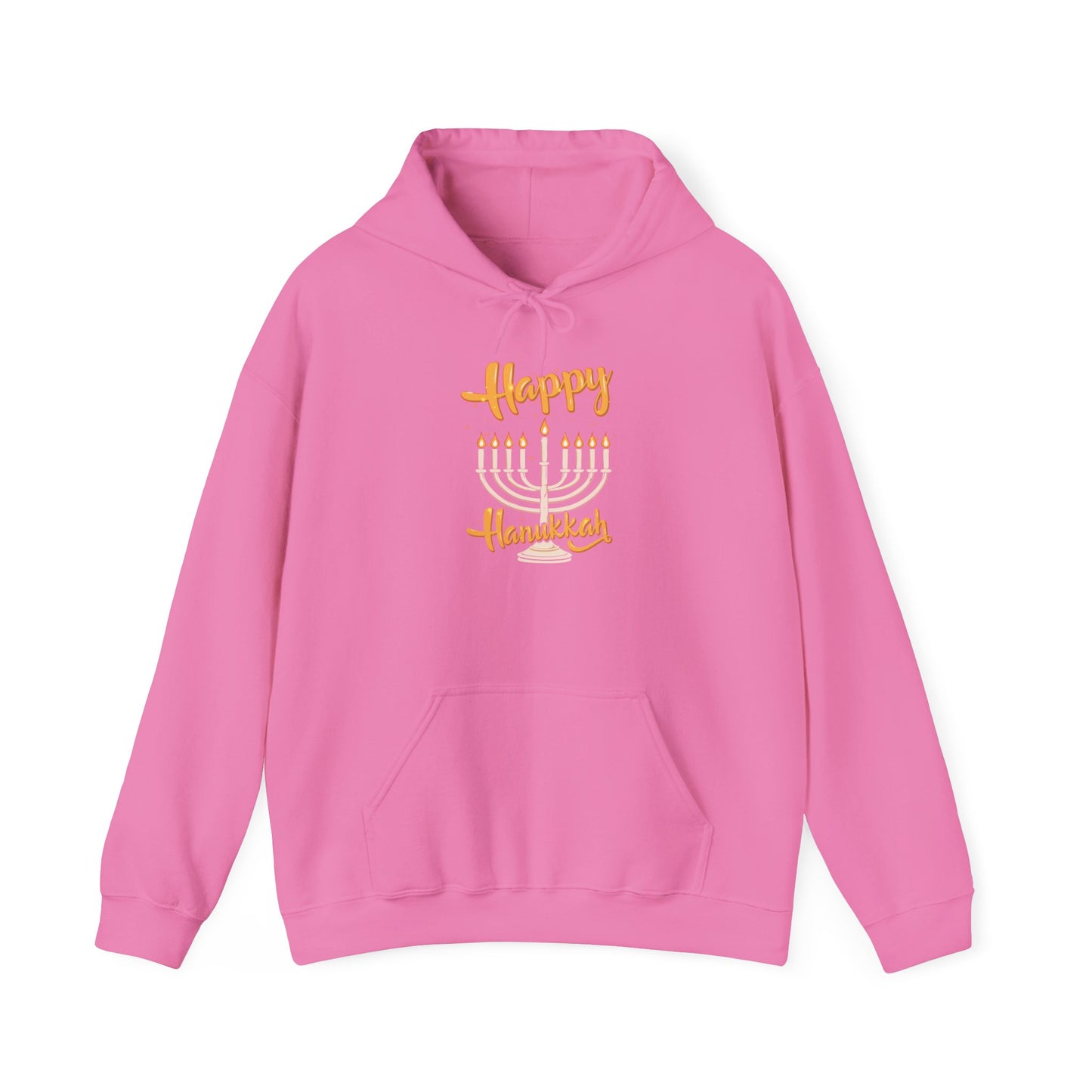 "Happy Hanukkah" Unisex Heavy Blend™ Hooded Sweatshirt