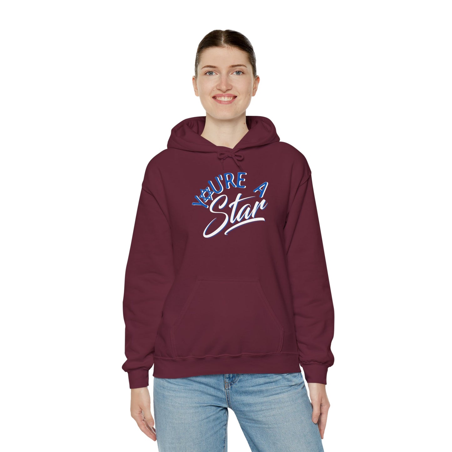 "YOU'RE A STAR" Unisex Heavy Blend™ Hooded Sweatshirt