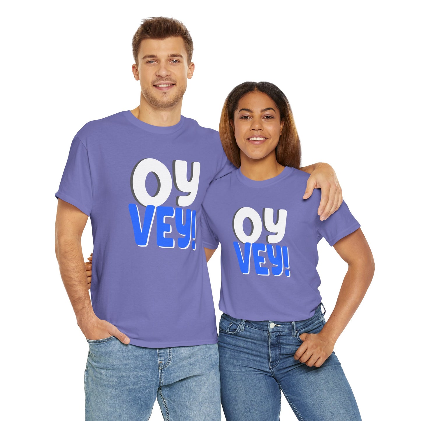 "OY VEY" Unisex Heavy Cotton Tee