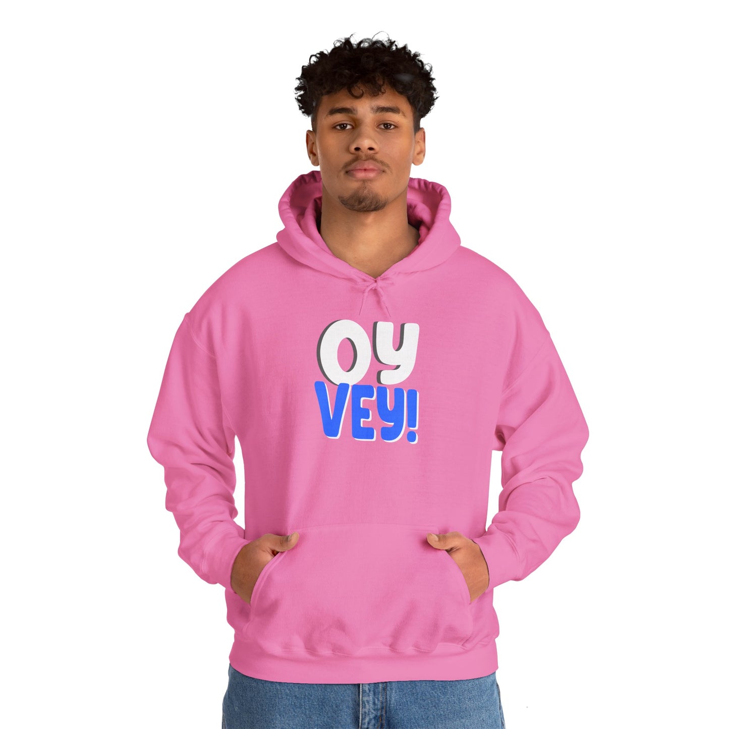 "OY VEY" Unisex Heavy Blend™ Hooded Sweatshirt