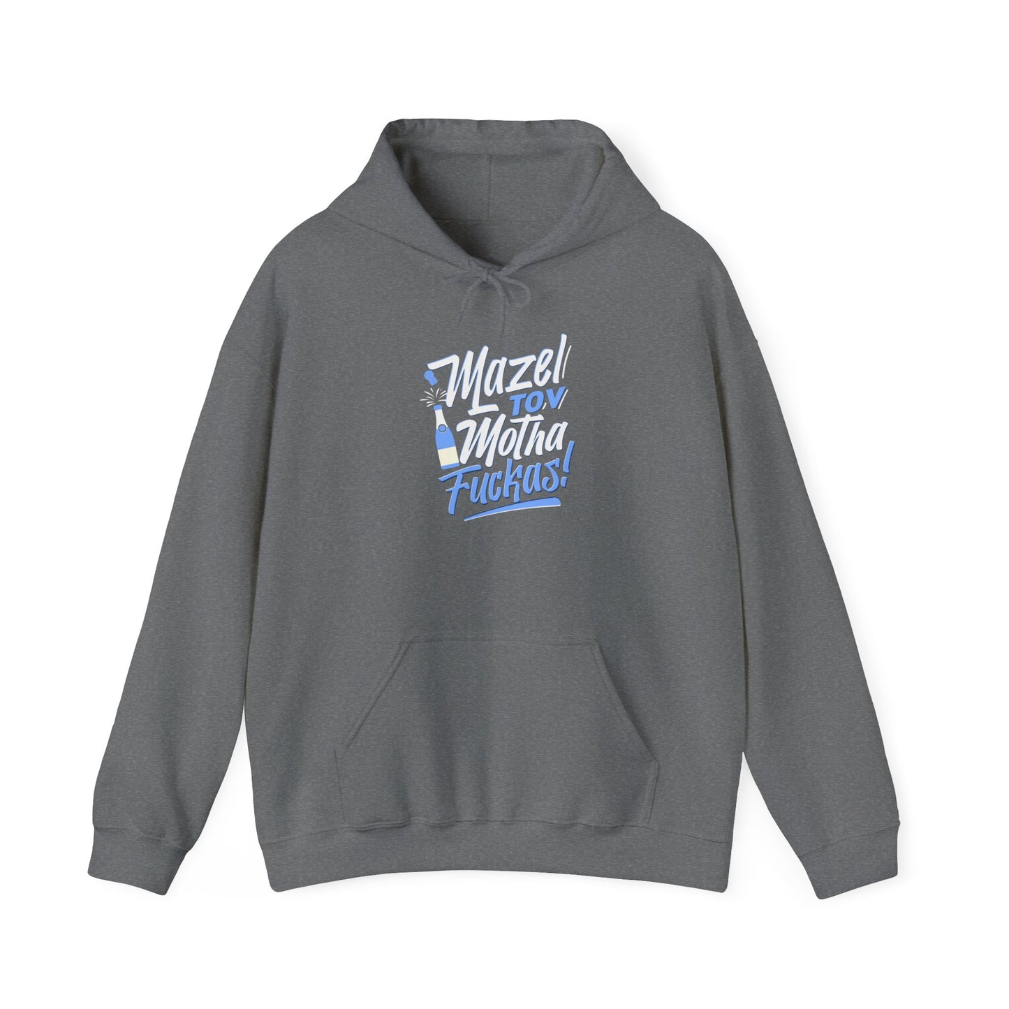 "Mazel Tov Motha Fuckas" Unisex Heavy Blend™ Hooded Sweatshirt