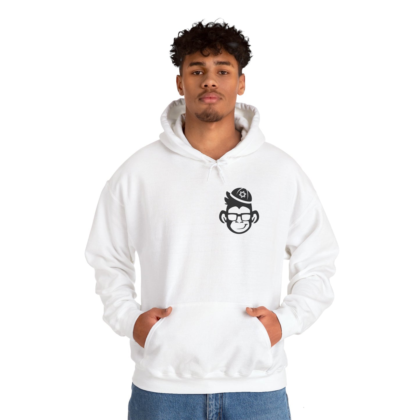 All For Jew Logo Unisex Heavy Blend™ Hooded Sweatshirt