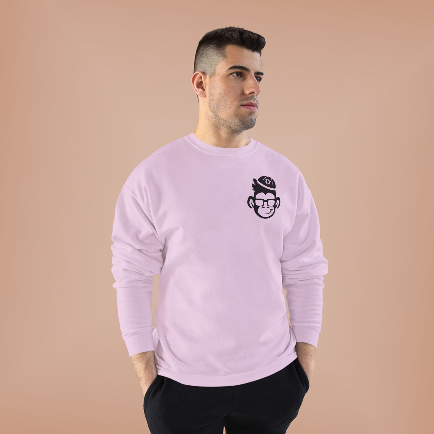 All For Jew Logo Unisex EcoSmart® Crewneck Sweatshirt