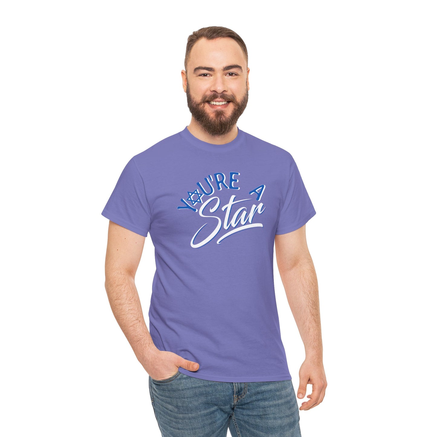 "YOU'RE A STAR" Unisex Heavy Cotton Tee