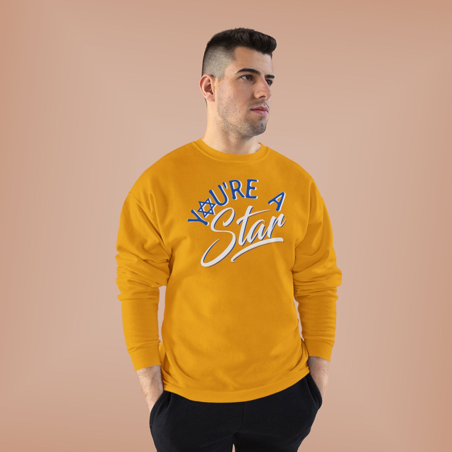 "YOU'RE A STAR" Unisex EcoSmart® Crewneck Sweatshirt