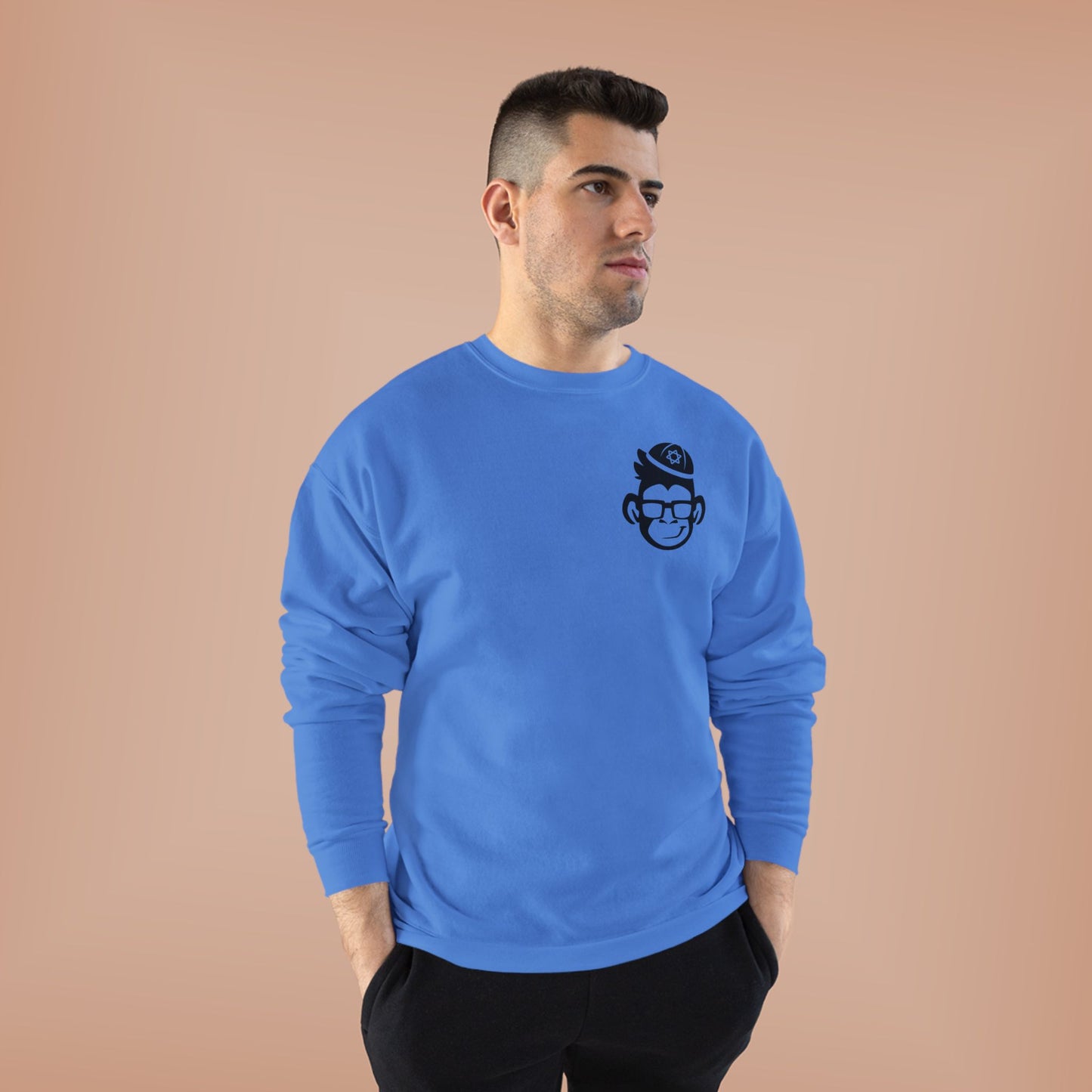 All For Jew Logo Unisex EcoSmart® Crewneck Sweatshirt