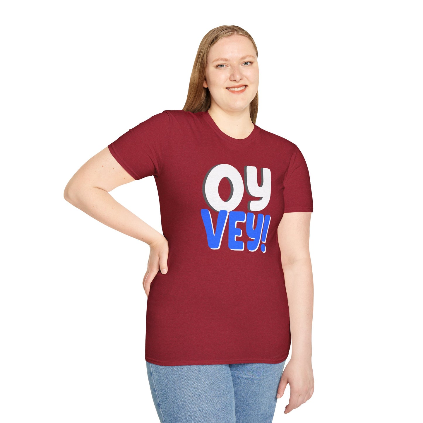 "OY VEY" Unisex Softstyle T-Shirt