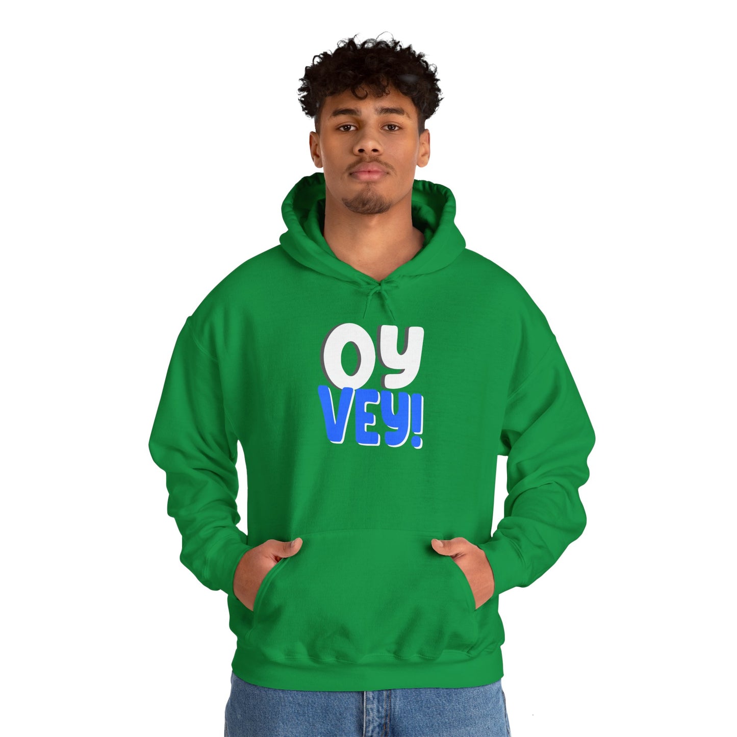 "OY VEY" Unisex Heavy Blend™ Hooded Sweatshirt