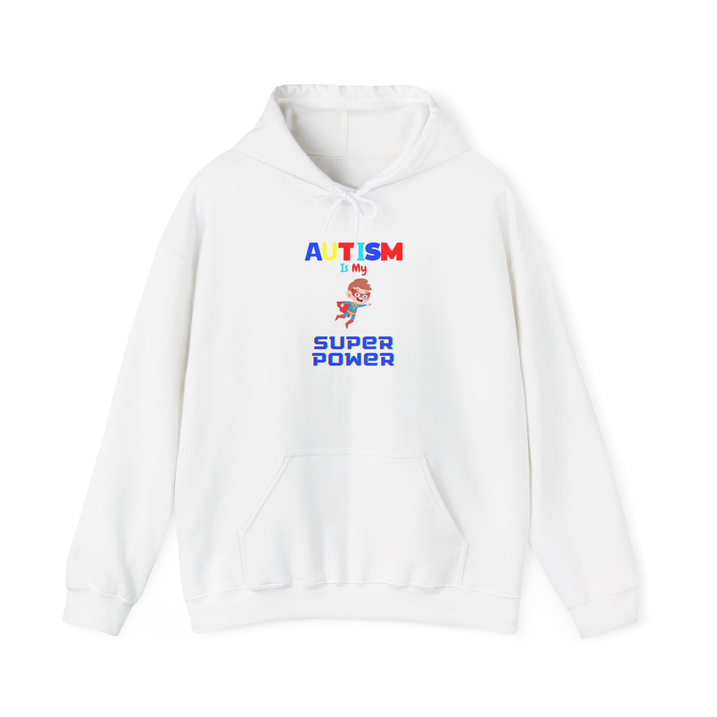 Autism Is My Superpower Hoodie — Colorful Empowerment Pullover for Autism Awareness