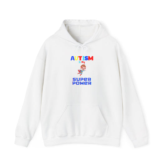 Autism Is My Superpower Hoodie — Colorful Empowerment Pullover for Autism Awareness