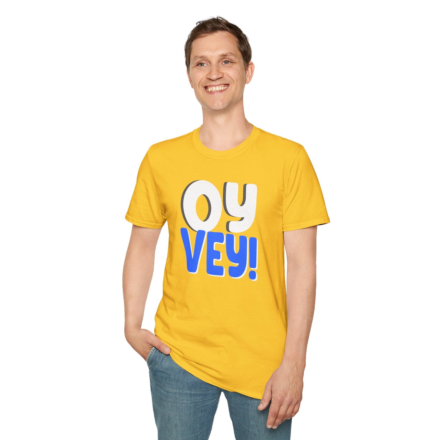 "OY VEY" Unisex Softstyle T-Shirt