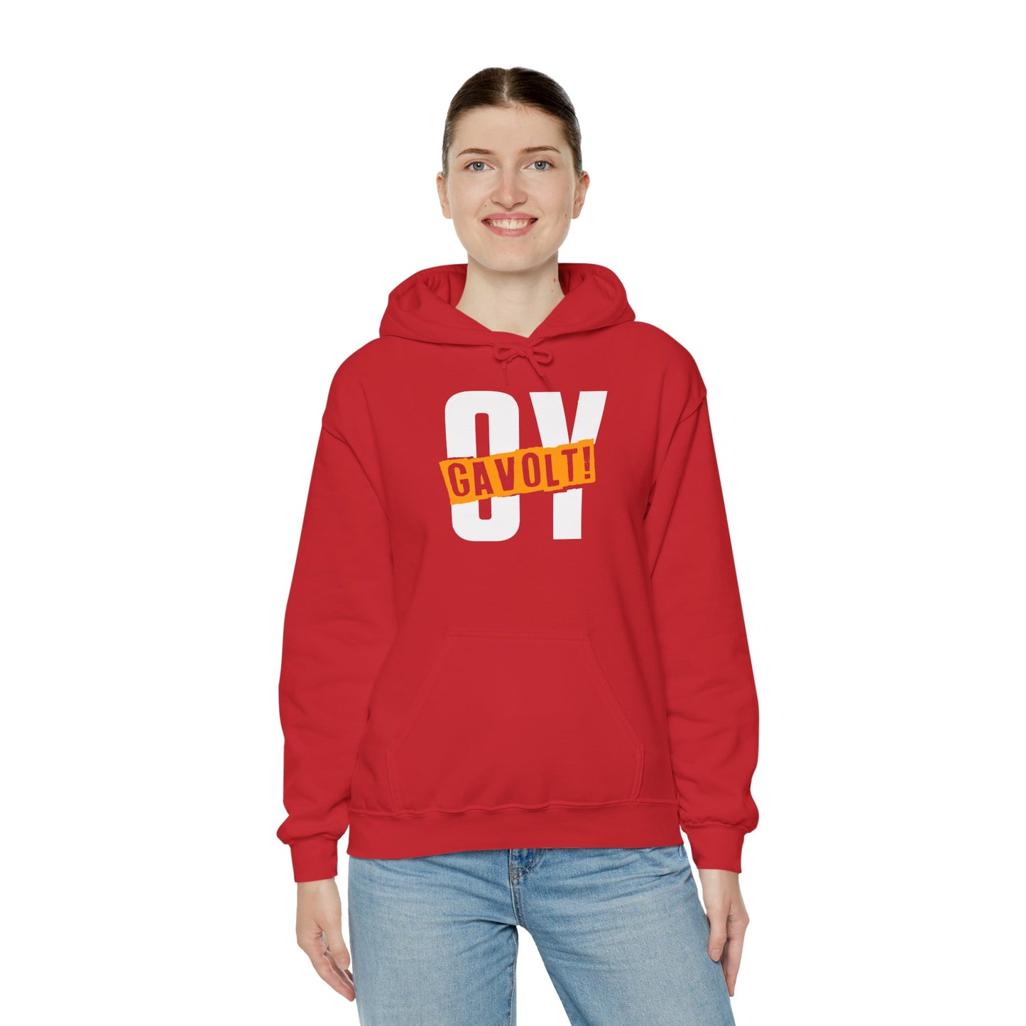 "OY GAVOLT" Unisex Heavy Blend™ Hooded Sweatshirt