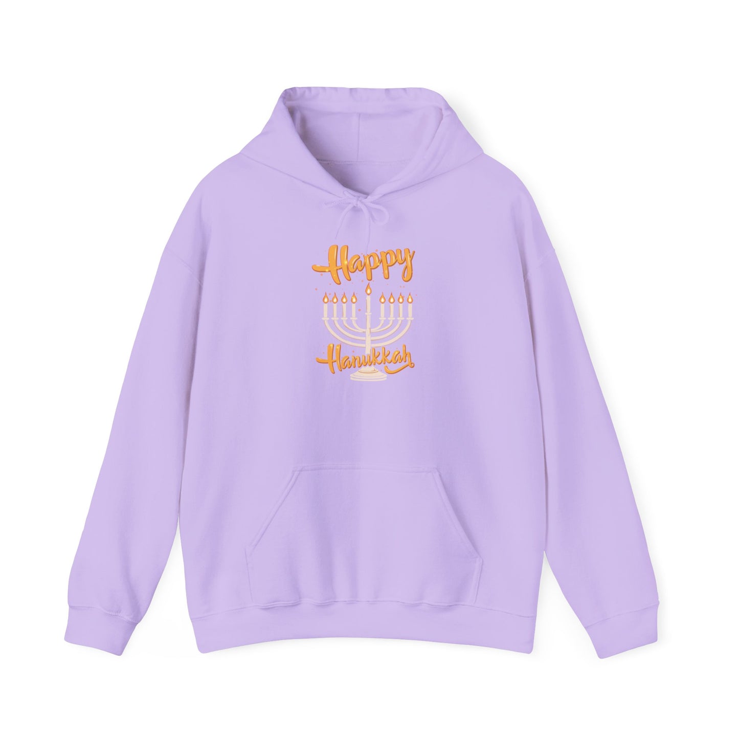 "Happy Hanukkah" Unisex Heavy Blend™ Hooded Sweatshirt