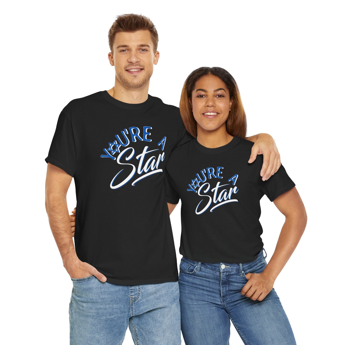 "YOU'RE A STAR" Unisex Heavy Cotton Tee