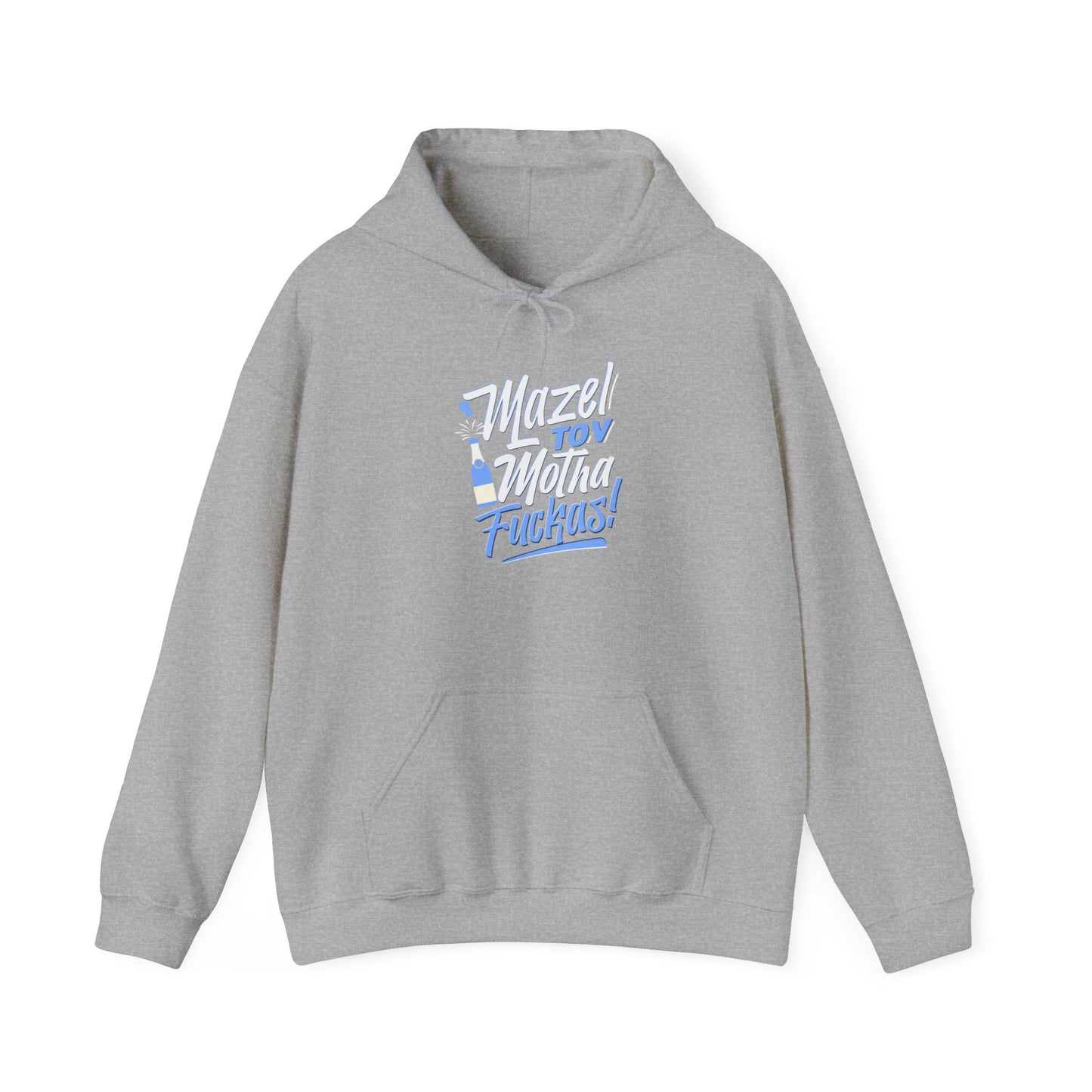 "Mazel Tov Motha Fuckas" Unisex Heavy Blend™ Hooded Sweatshirt