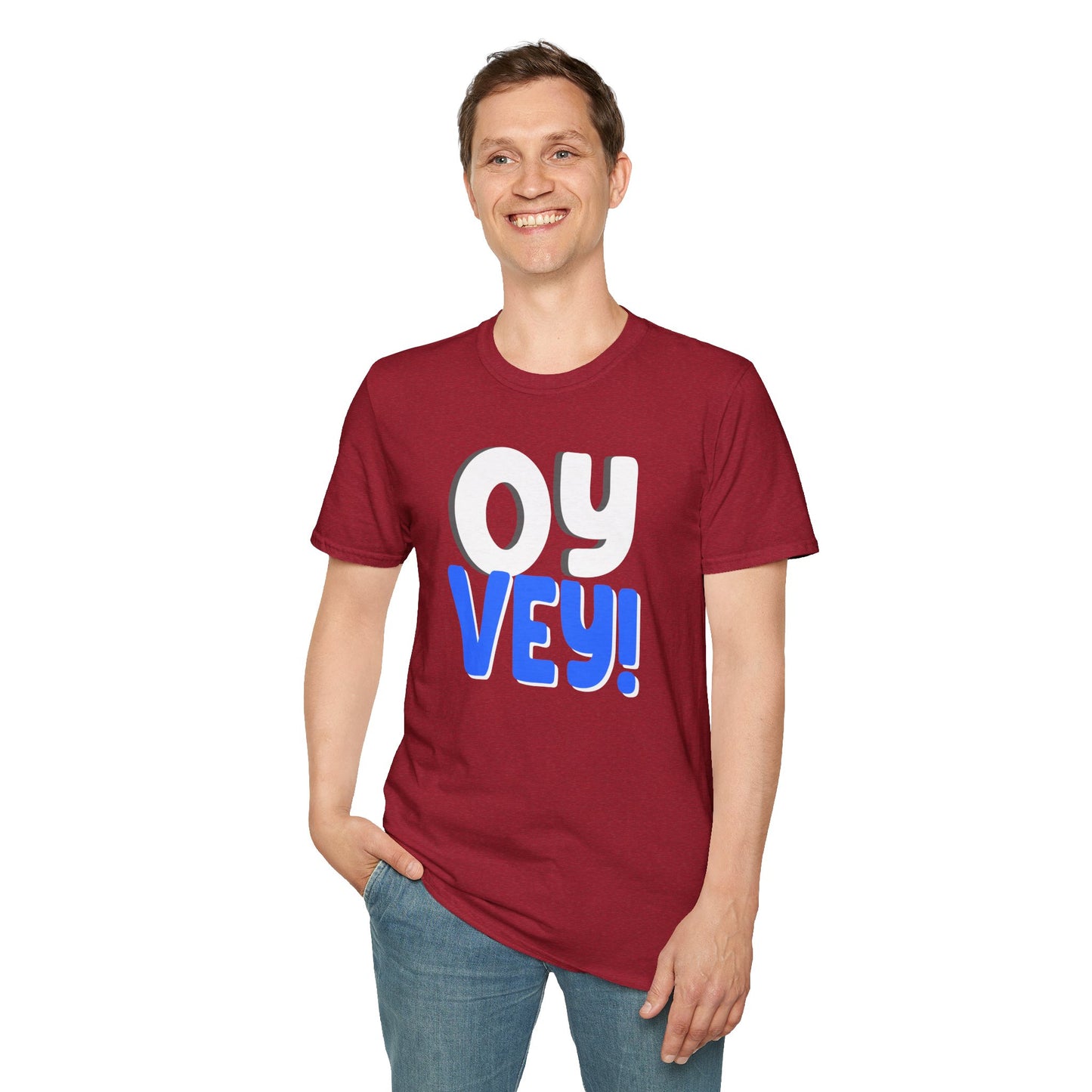 "OY VEY" Unisex Softstyle T-Shirt