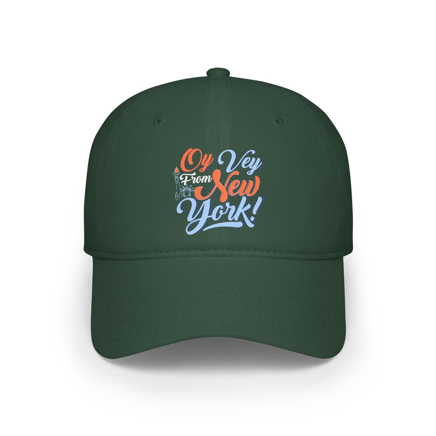 "OY VEY FROM NEW YORK" Low Profile Baseball Cap